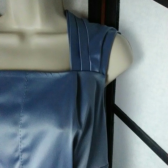 Max & Cleo Blue Sleeveless Dress Size 10 NWOT - Picture 5 of 7